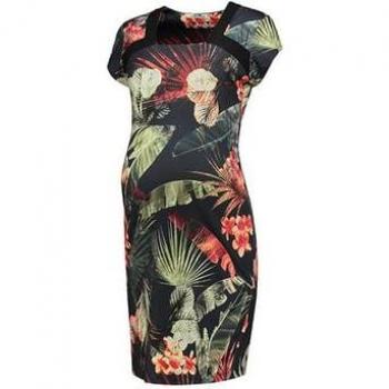 LOVE2WAIT Vestito Maternità Tropical