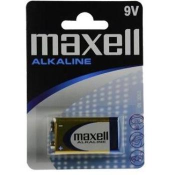 Pilha Alcalina Maxell 9V (LR09) – 1 unidade