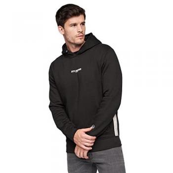 Large Gathport Hoodie in Black