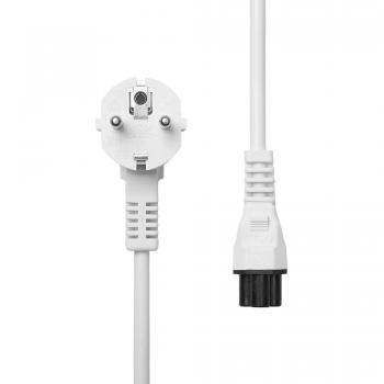 ProXtend 1m Stromkabel Schuko auf C5 Weiß