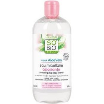 Calmante Agua Micelar So'Bio Étic Aloe-Rosas 500 ml