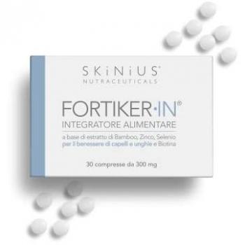 Skinius Fortiker In integratore Antiossidante per Capelli e Unghie 30 compresse