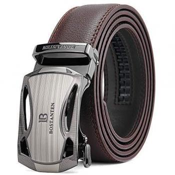 BOSTANTEN Mens Sliding Buckle Dress Belt