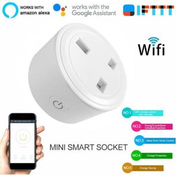 WiFi Smart Plug with APP and Voice Control for UK