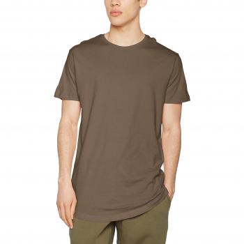 Urban Classics Khaki Long Tee Shirt for Men