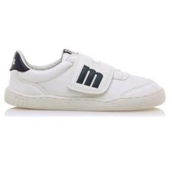 Baskets blanches Mustang Kids 48940