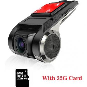 Portable HD Dash Cam with Night Vision and G-Sensor