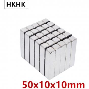 Neodimio Bloques Magnéticos 50×10×10 mm
