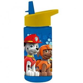 Paw Patrol Strohhalm-Trinkflasche für Kinder 400 ml