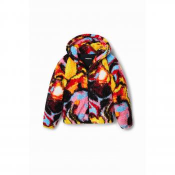 Poli-Montone Stampa Digitale Bambini Desigual – Rosso 3/4