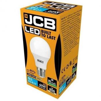 Lampadina E27 JCB 10W LED A60 806 lm Opale 2700K