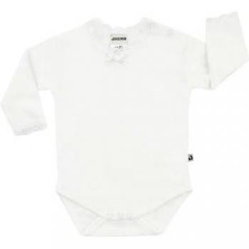 Body lungo BASIC off white con pizzo JACKY