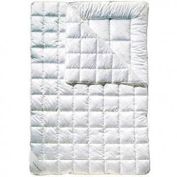 Billerbeck 155 × 220 cm E21 King Duett Faserdecke für alle Jahreszeiten