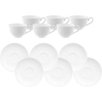 Villeroy & Boch Tassen mit Untertassen Royal 200 ml