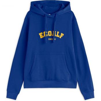 Veste à capuche Ecoalf Montecarlo alègue bleu électro jaune
