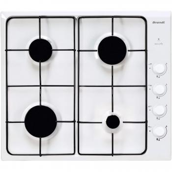 Table de Cuisson 4 Feux Gaz Noir BRANDT BPG6412B