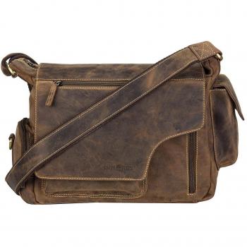 Greenburry Vintage Messenger Bag 39 cm Brown