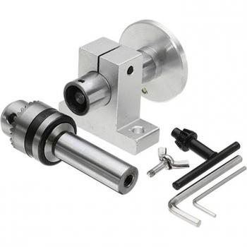 Kit Tête centrale Mini‑tour Mandrin – Outils de travail du bois