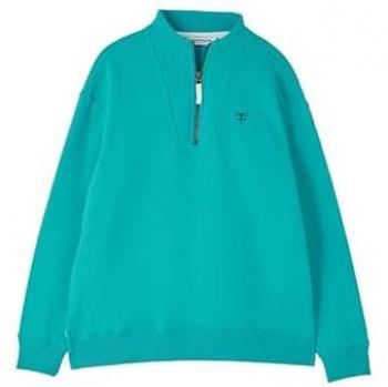 Light Teal Coral Jersey with Brushed Finish – Lighthouse, Size 14