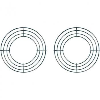 8 Inch Green Wreath Making Frame (2 Pack)