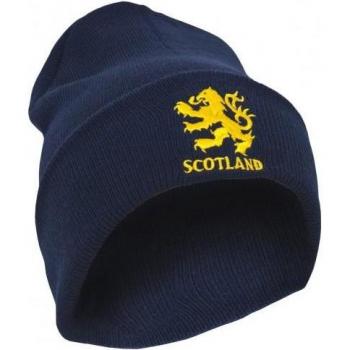 Men's Winter Beanie Hat with Lion Design