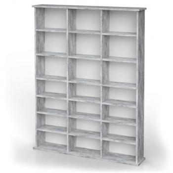 Vicco Jukebox CD-Regal aus Beton, 105 x 136 cm
