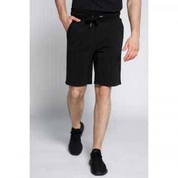 Men's Black Plus Size Jogging Shorts, 3XL, Cotton/Polyester, JP1880