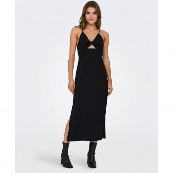 ONLY Iris Sommerkleid Schwarz Regular Fit M Damen