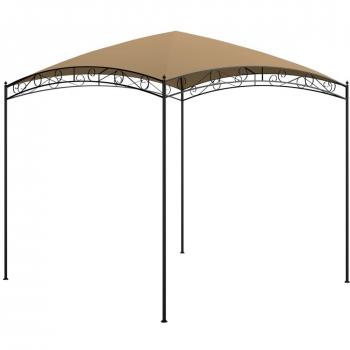 Garten Faltpavillon 3x3x2,65 m Taupe 180 g/m²