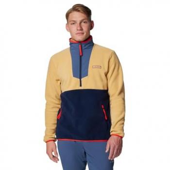 Columbia Sequoia Grove Fleece XL – Hellkamel, Dunkelberg, Collegiate Navy, Spicy Pull – Herren