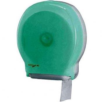 Hylab Distributore di Carta Igienica Jumbo in PPL Ø30 cm Verde Opalino