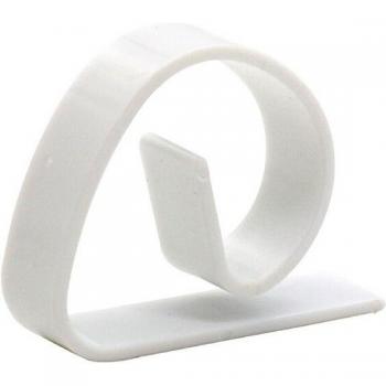 4pcs White Picnic Table Cover Clips