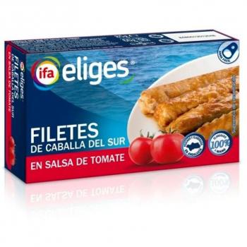 Filetes de Caballa en Salsa de Tomate