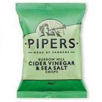Sea Salt & Cider Vinegar Pipers Crisps Collection