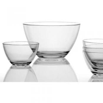 LEONARDO Schalenset Active, 5-teilig, klar