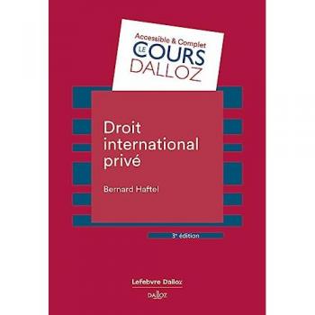 Droit international privé 3ed