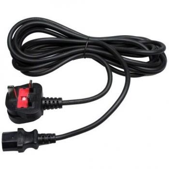 Walimex Großbritanien Netz­kabel 380 cm – 3‑Pin‑Buchse
