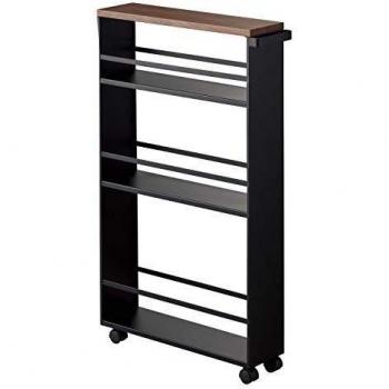 Yamazaki Tower Slim Rolling Cart