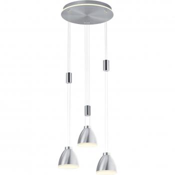 Round Nickel LED Pendant Light by HELL