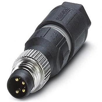 Conector Circular M8 4 Vías Macho IP65/IP67