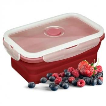 Contenitore per Alimenti Pieghevole Rosso Westmark