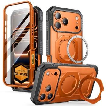 Coque intégrale iPhone 17 Pro MagSafe Series Unicorn Beetle Grip Pro Orange – neuf