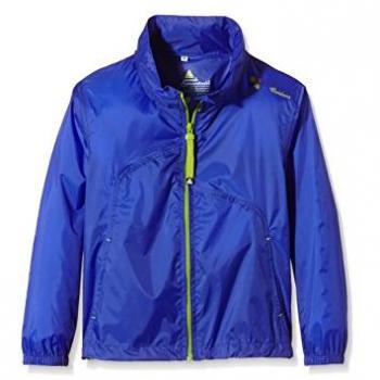 Peak Mountain Girls' Windbreaker Fara Blue