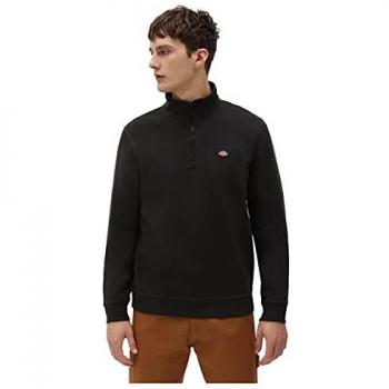 Dickies Sweatshirt mit Stehkragen in Black, Größe L
