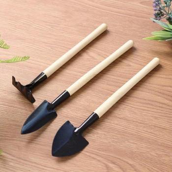Small Shovel Rake Hoe Gardening Set