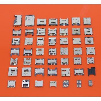 SIM Card Slot Connector for iPhone 4/5/6 and Samsung C101