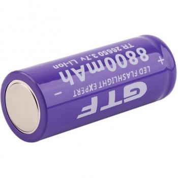 Accumulateur Li-ion 26650, 3,7 V, 8800 mAh pour lampe de poche