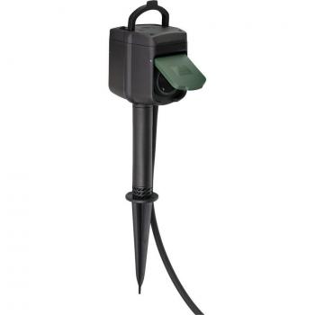 Prise de jardin intelligente Brennenstuhl Connect WiFi 2-fach avec piquet de terre IP44