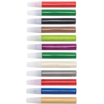 Christmas Craft Suncatcher Paint Pens 12 Pack