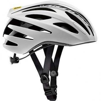 Road Bike Mavic Aksium Elite Helmet – Dual Tones (Blanc/S), Size 51/56 cm
